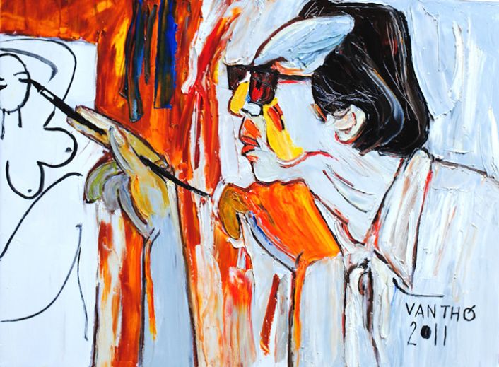Van Tho, as an instance in painting